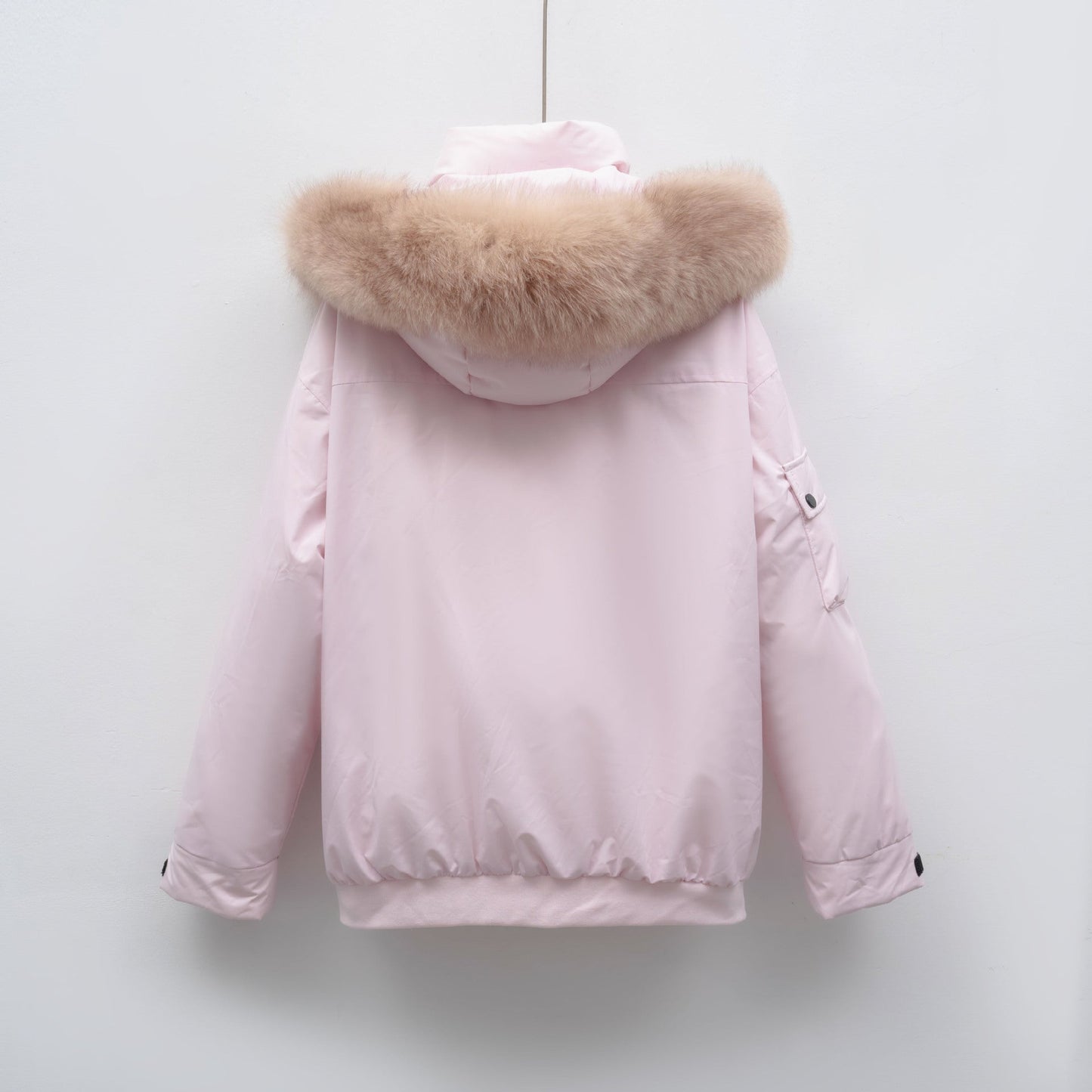 LeRoxy | Dames winterjas met grote kunstbontkraag en praktische zakken