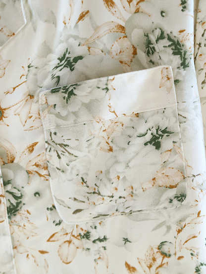 LeRoxy | Luxe Dames Pyjama Set van Katoen met Lange Mouwen | 2-Delig
