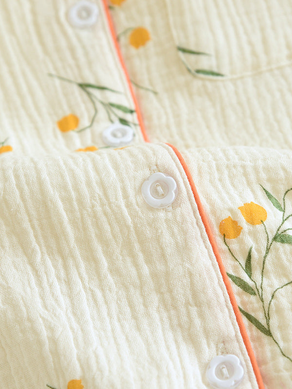 LeRoxy | Elegante Dames Katoenen Pyjama Set | Comfortabele Nachtkleding voor Elke Gelegenheid