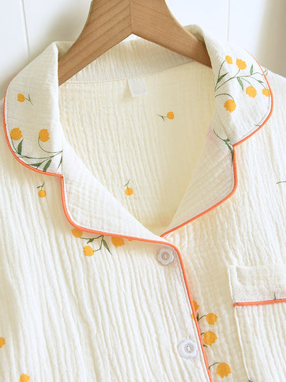 LeRoxy | Elegante Dames Katoenen Pyjama Set | Comfortabele Nachtkleding voor Elke Gelegenheid