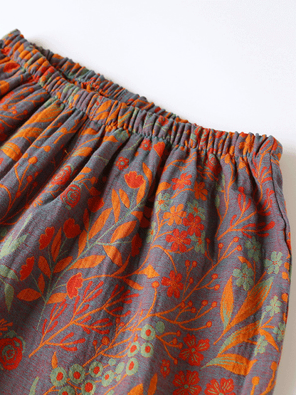 LeRoxy | Dames Pyjama Set | Bloemenprint & Elegante Nachtkleding