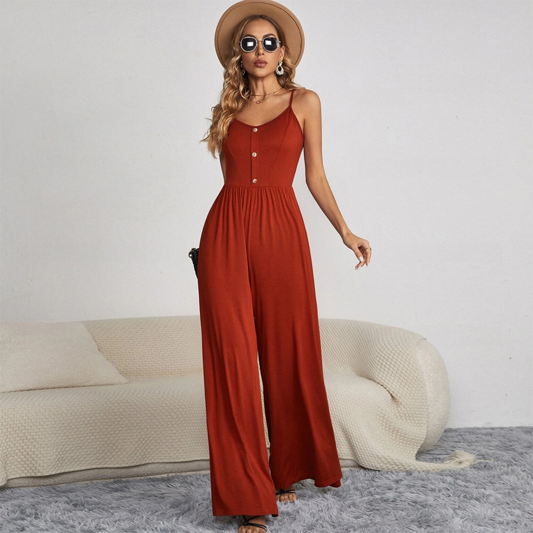 LeRoxy Comfortabele Jumpsuit – Stijlvol, Zacht & Perfect voor Elke Gelegenheid