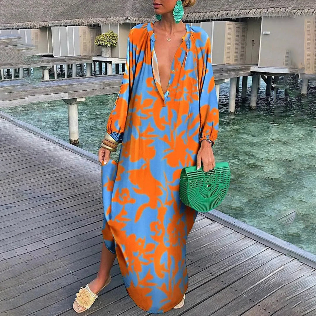 LeRoxy |  Boho Zomerjurk | Stijlvolle, Luchtige Jurk voor Zomerse Dagen