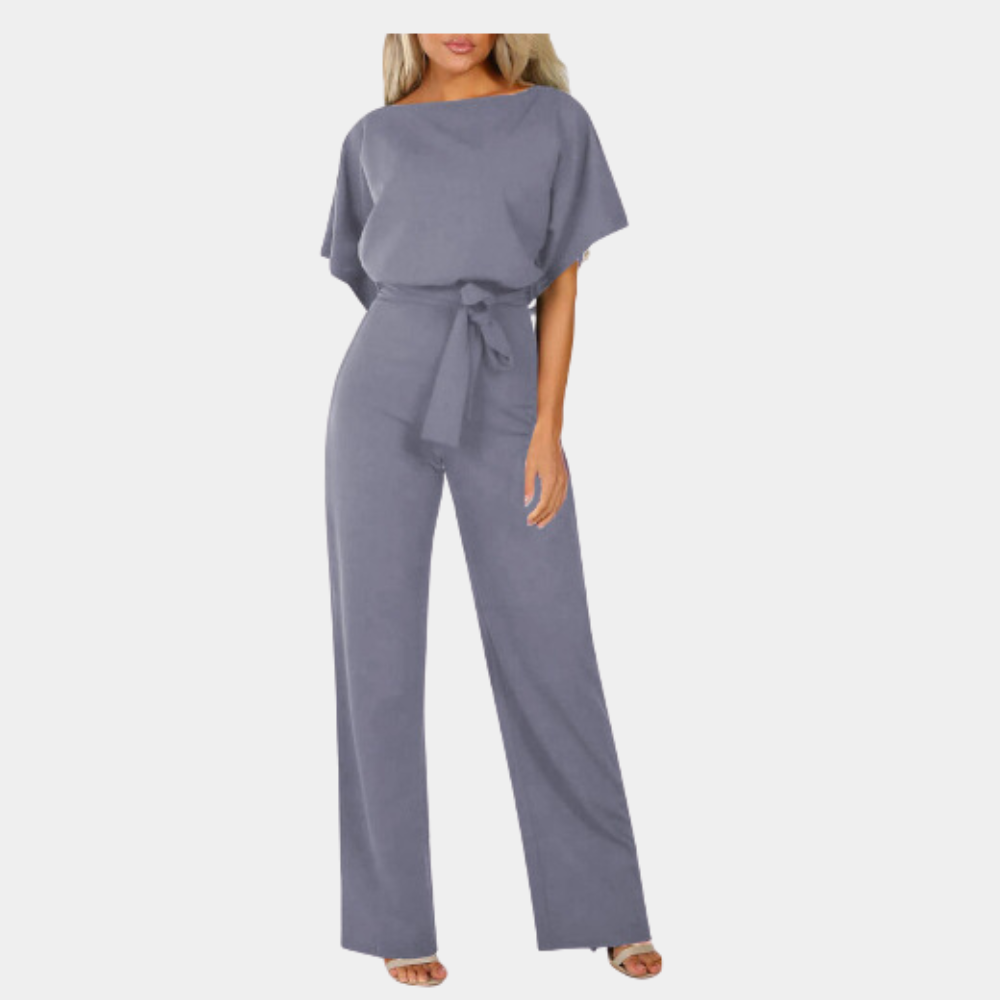 LeRoxy | Dames Jumpsuit | Stijlvolle Zomeroutfit met Korte Mouwen
