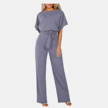 LeRoxy | Dames Jumpsuit | Stijlvolle Zomeroutfit met Korte Mouwen