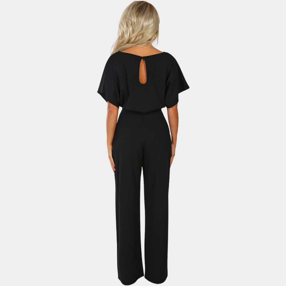 LeRoxy | Dames Jumpsuit | Stijlvolle Zomeroutfit met Korte Mouwen
