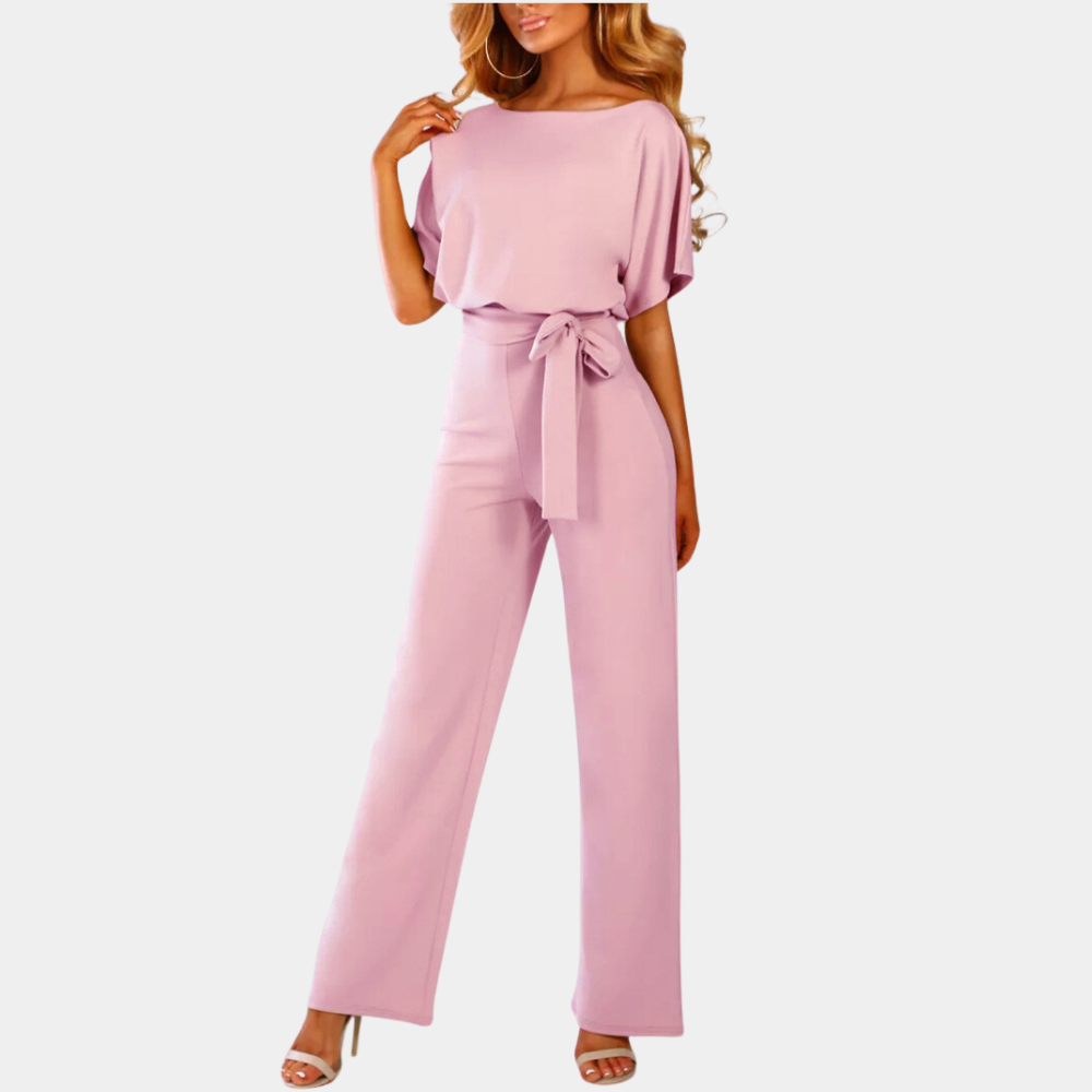LeRoxy | Dames Jumpsuit | Stijlvolle Zomeroutfit met Korte Mouwen