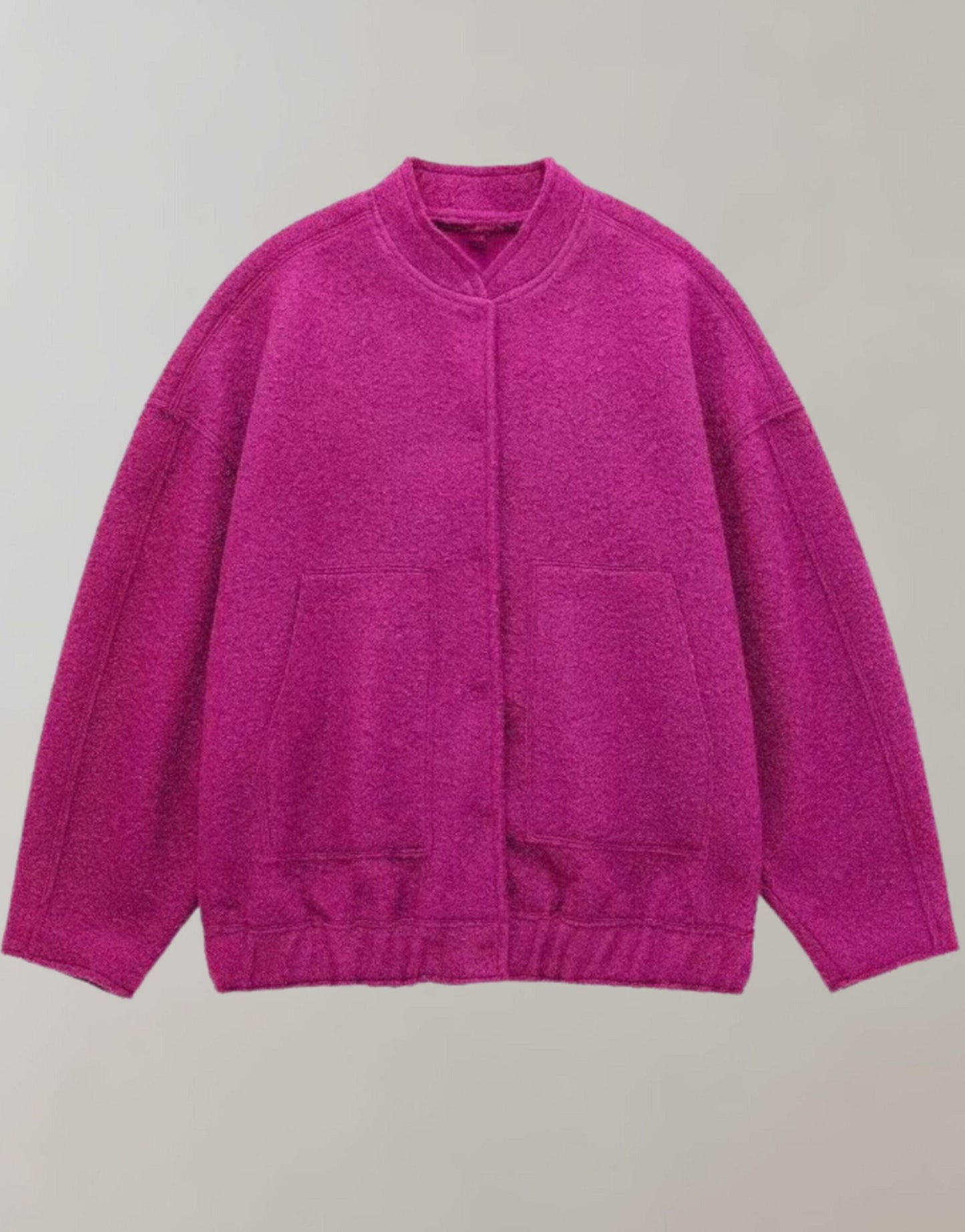 LeRoxy | Oversized Bomberjack Dames | Casual Jas met Knopen | Trendy Oversized Damesjas