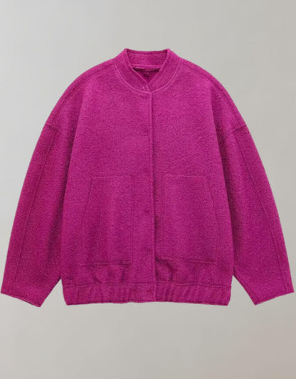 LeRoxy | Oversized Bomberjack Dames | Casual Jas met Knopen | Trendy Oversized Damesjas