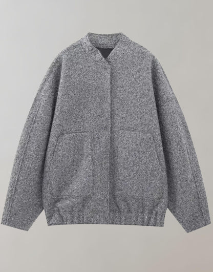 LeRoxy | Oversized Bomberjack Dames | Casual Jas met Knopen | Trendy Oversized Damesjas