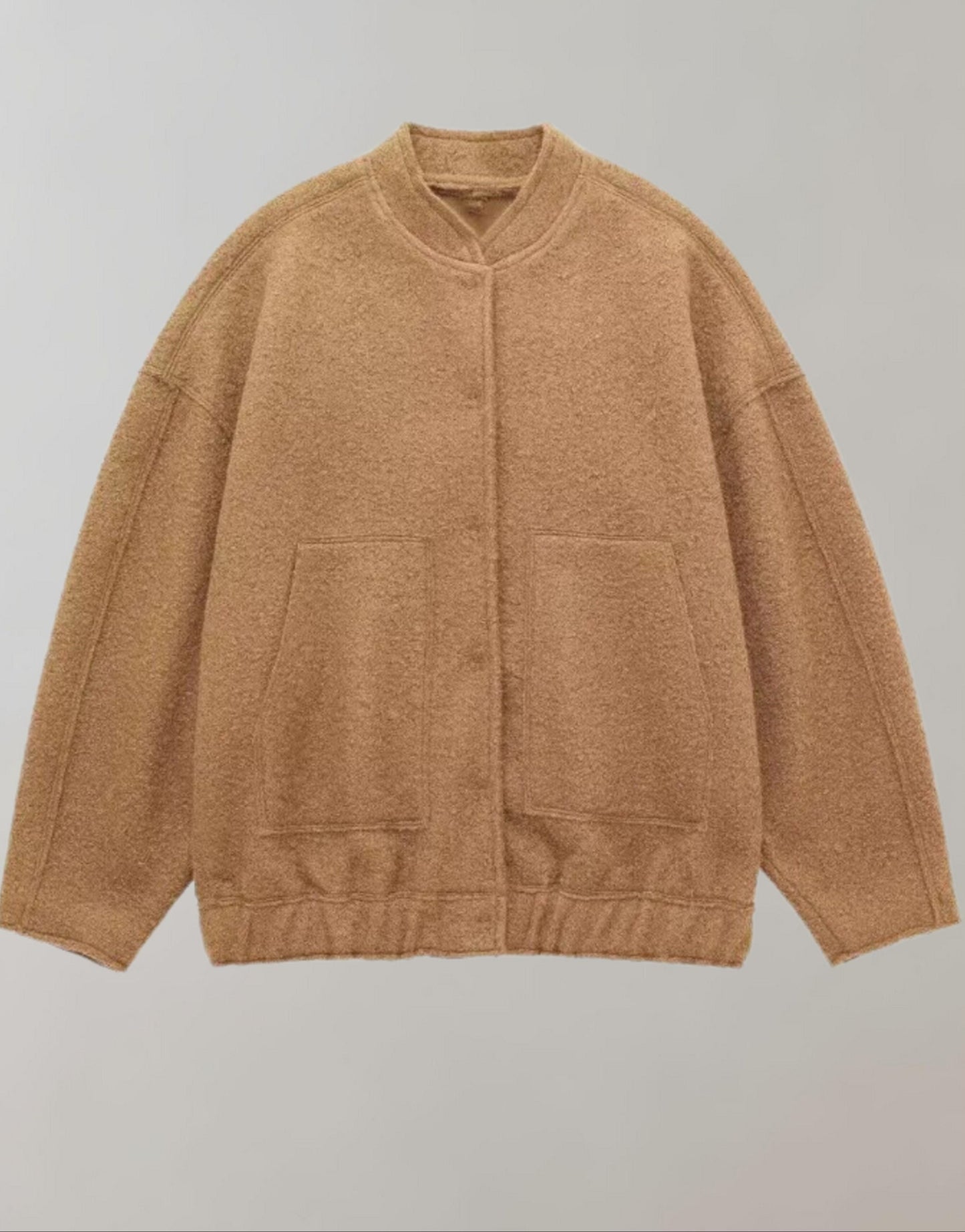 LeRoxy | Oversized Bomberjack Dames | Casual Jas met Knopen | Trendy Oversized Damesjas