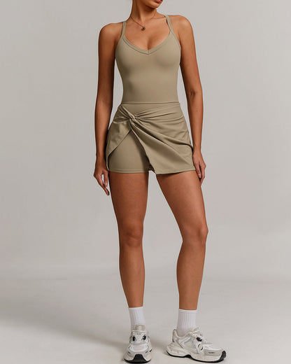 LeRoxy | Khaki | Comfortabele & Stijlvolle Jumpsuit voor Dames