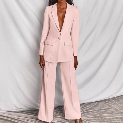 LeRoxy | Elegante Blazer en Broek Set – Stijlvolle Dames Outfit voor Elke Gelegenheid