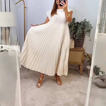 LeRoxy | Mouwloze Elegante Jurk | Stijlvolle Zomerjurk voor Elke Gelegenheid