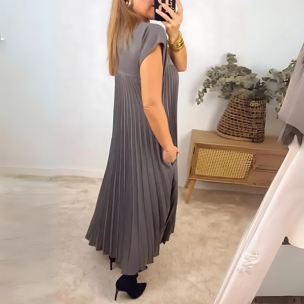 LeRoxy | Mouwloze Elegante Jurk | Stijlvolle Zomerjurk voor Elke Gelegenheid