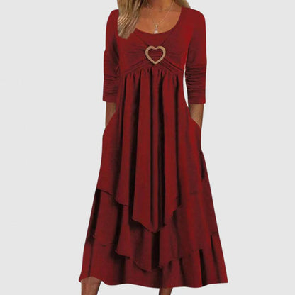 LeRoxy Casual Lange Jurk - Comfortabele en Stijlvolle Mode voor Elke Gelegenheid