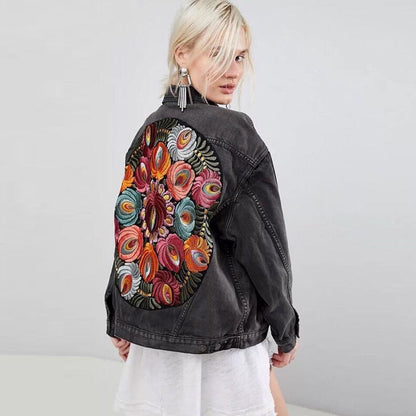 LeRoxy | Trendy Bohemian Spijkerjasje voor Dames | Boho Denim Jack