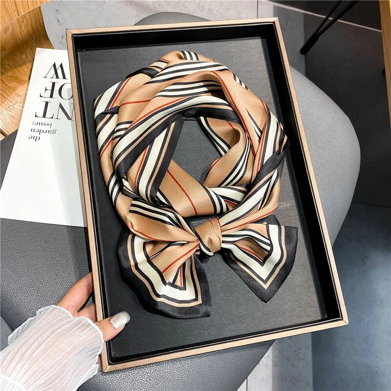 LeRoxy | Luxe Zijden Dames Sjaal | Elegante Modeaccessoire