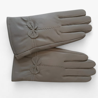 LeRoxy | Luxe Leren Handschoenen voor Dames | Warme en Elegante Winterhandschoenen