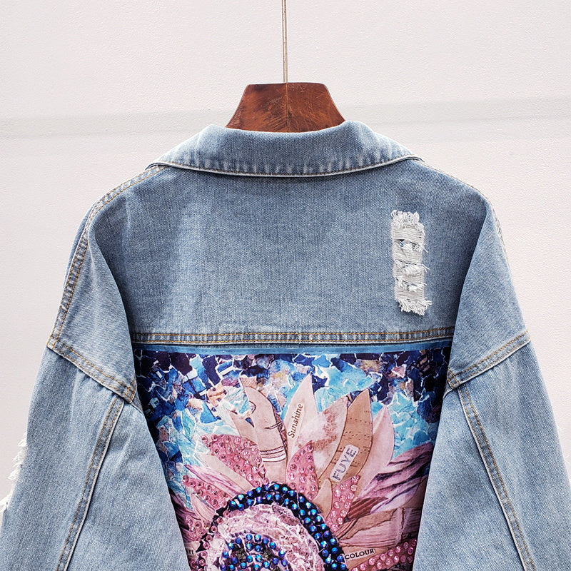 LeRoxy | Oversized Spijkerjack voor Dames | Trendy Denim Jas met Relaxte Pasvorm