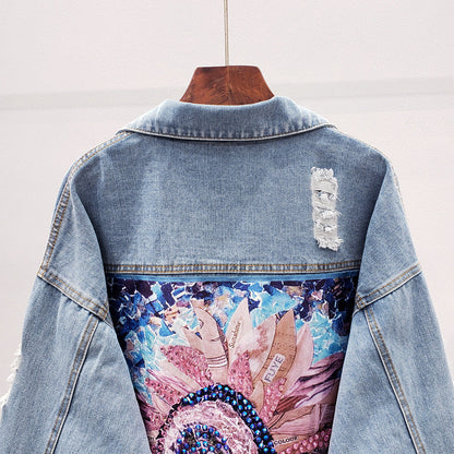 LeRoxy | Oversized Spijkerjack voor Dames | Trendy Denim Jas met Relaxte Pasvorm