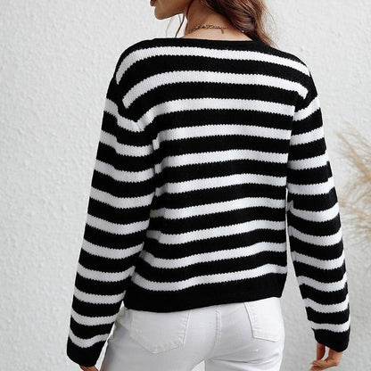 LeRoxy | Gestreept Dames Herfstvest Leona | Comfortabel & Stijlvol