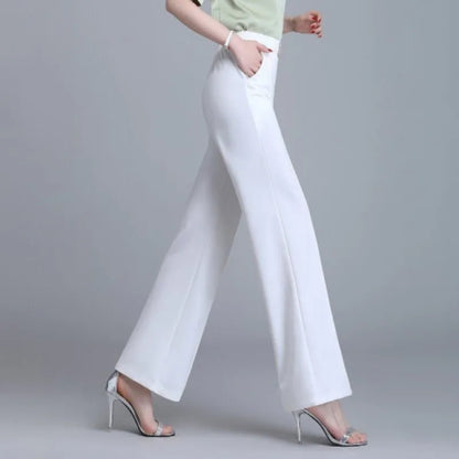 LeRoxy | Couture Luchtige Ice Silk Cropped Broek | Stijlvol en Comfortabel voor de Zomer