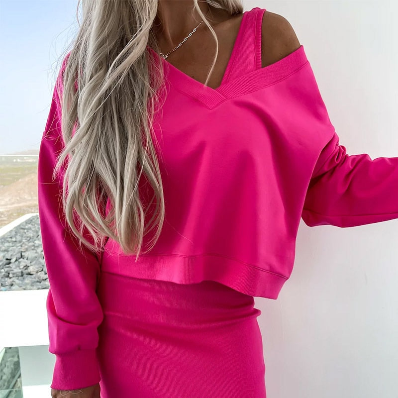 LeRoxy Elegante Warme Damesset | Stijlvolle Kleding voor de Koude Dagen