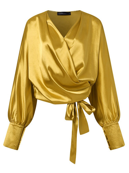 LeRoxy | Elegante Rozemarijns Blouse voor Dames | Stijlvolle Blouse voor Elke Gelegenheid