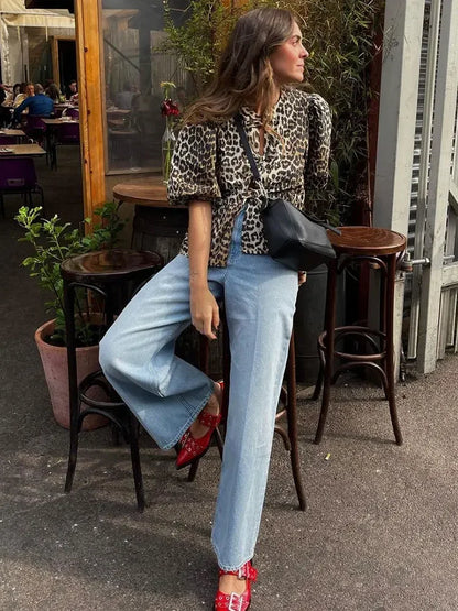 LeRoxy | Dames Poplin Blouse | Lichtgewicht Katoen | Klassieke Pasvorm