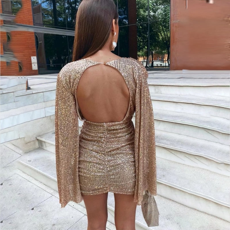 LeRoxy | Glitterjurk | Feestelijke Jurk voor Dames