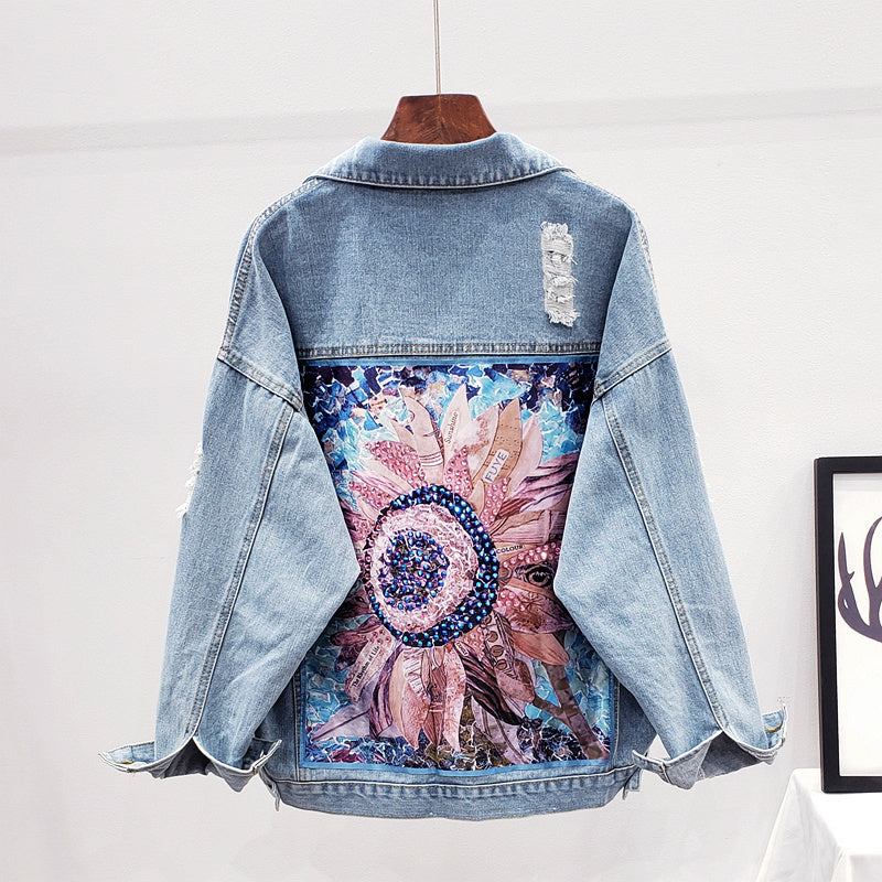 LeRoxy | Oversized Spijkerjack voor Dames | Trendy Denim Jas met Relaxte Pasvorm
