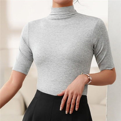 LeRoxy | Dames Minimalistische Coltrui | Comfortabele & Stijlvolle Trui met Hoge Hals