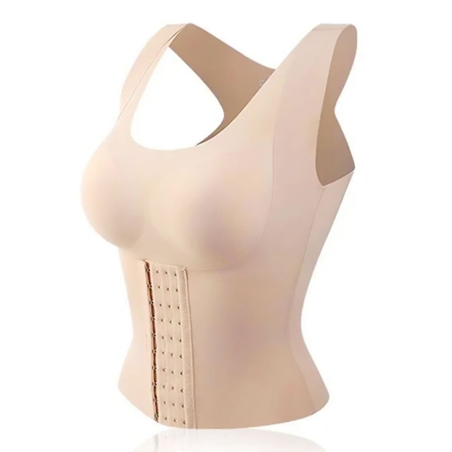 LeRoxy | Dames Tailletrainer Shapewear Top | Compressie Sporttop voor Ondersteuning en Vorm
