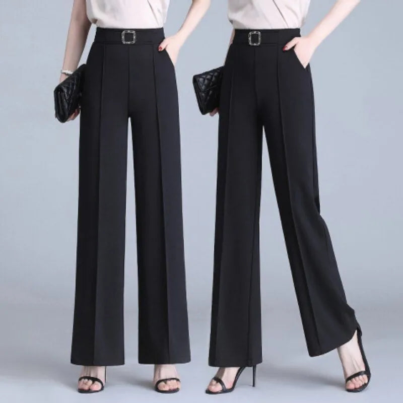 LeRoxy | Couture Luchtige Ice Silk Cropped Broek | Stijlvol en Comfortabel voor de Zomer