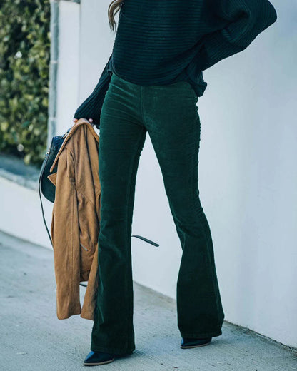LeRoxy - High waist flare pants voor dames