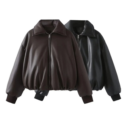 LeRoxy | Damesjas | Oversized Pasvorm | Vegan Leer