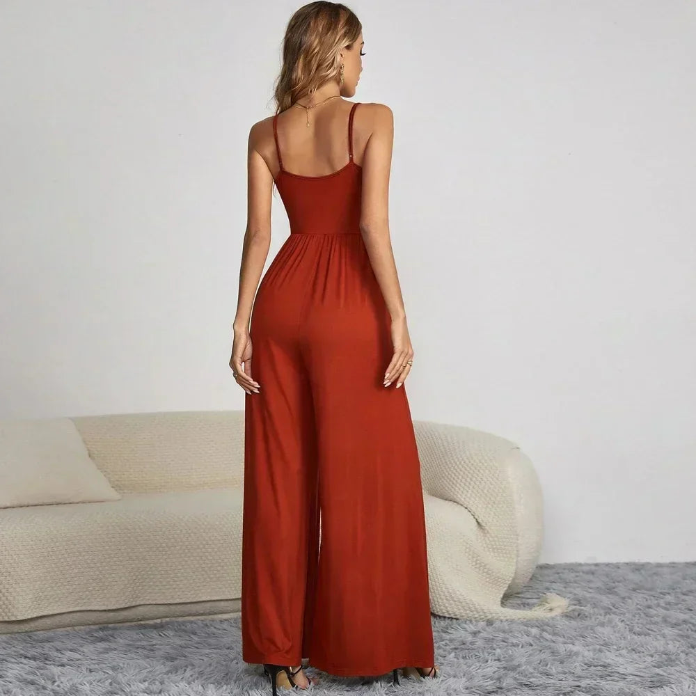 LeRoxy Comfortabele Jumpsuit – Stijlvol, Zacht & Perfect voor Elke Gelegenheid
