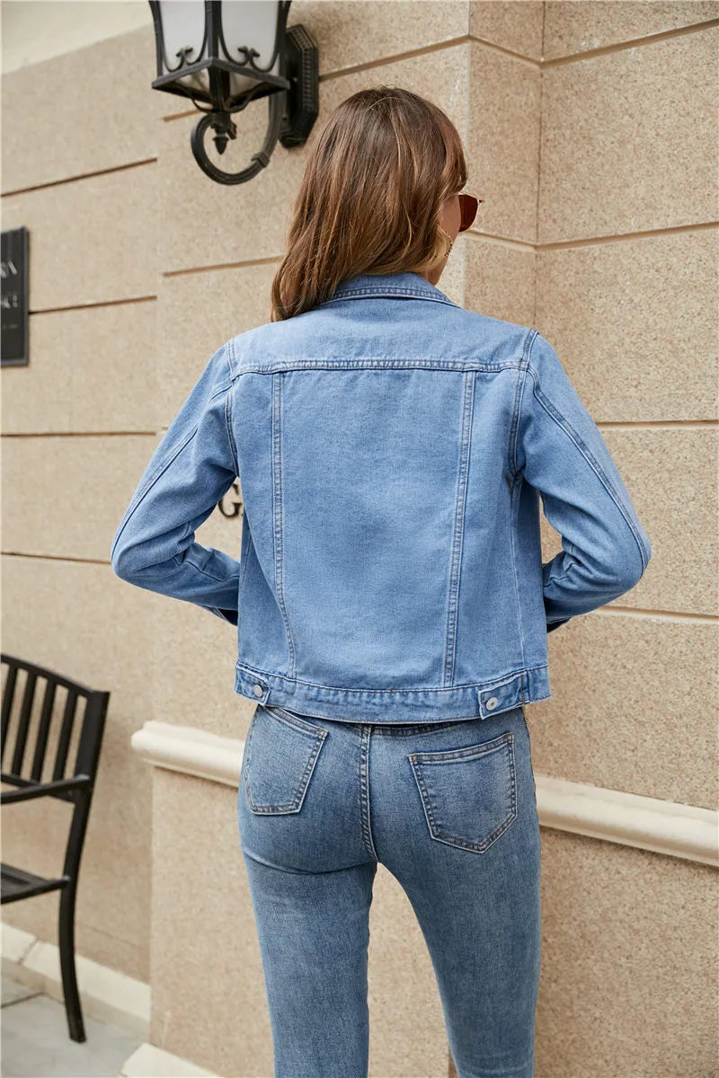 LeRoxy | Stijlvol en tijdloos | het perfecte Kort Denim Jasje voor elke gelegenheid