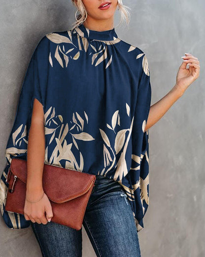 LeRoxy | Elegante Loszittende Blouse met Vleermuismouwen voor de Zomer | Trendy Casual Streetwear Top