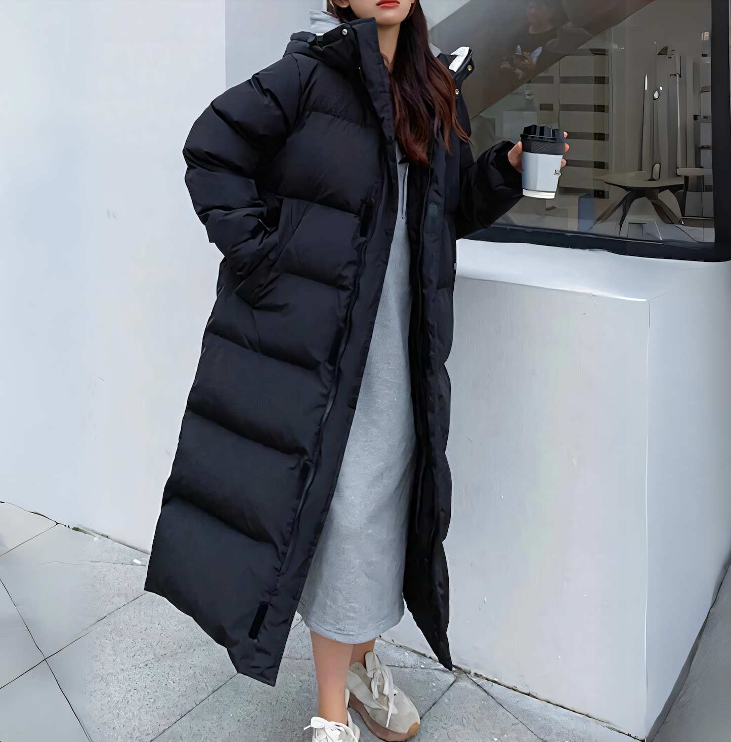 LeRoxy | Dames Puffer Winterjas met Capuchon | Warme Gewatteerde Jas