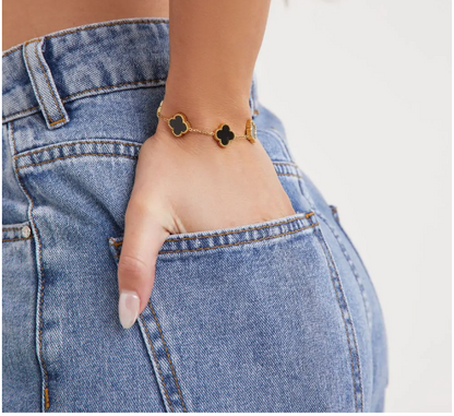 Premium | Zomer | Klaver Armband | Stijlvol, Geluk en Hoop