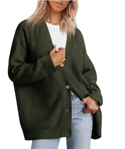 LeRoxy | Kasjmier V-Hals Vest | Luxe Zacht Damestrui