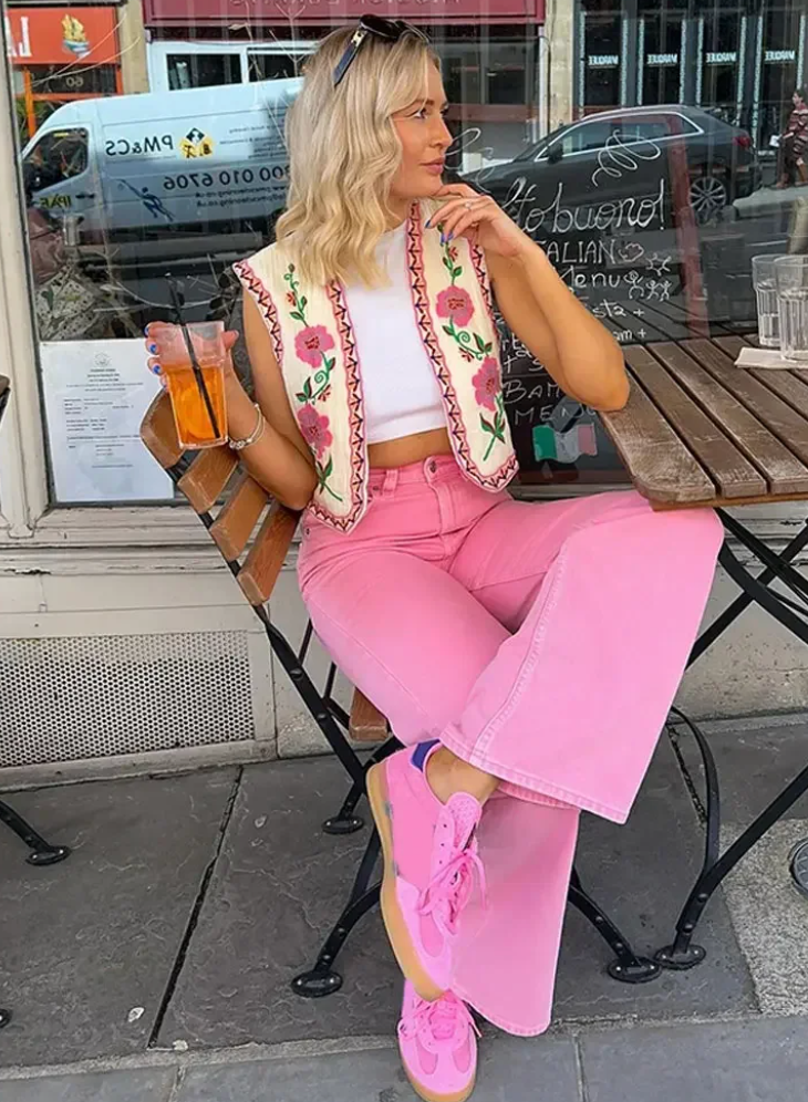 LeRoxy | Wildflower Gilet | Stijlvol Dames Gilet voor Elke Gelegenheid