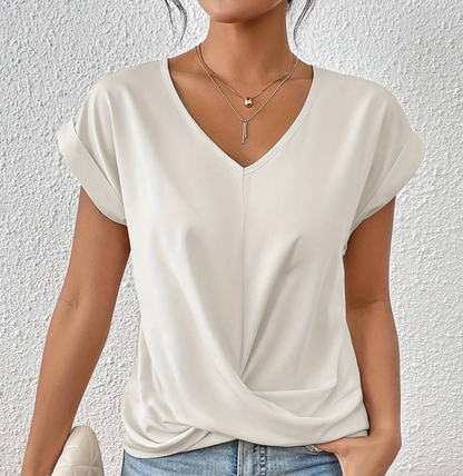 LeRoxy | Elegante Lichtgewicht V-Hals Zomerse Blouse voor Dames
