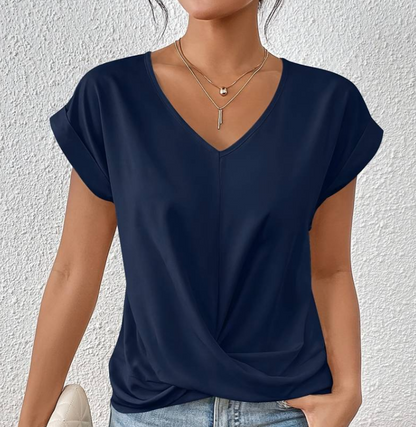 LeRoxy | Elegante Lichtgewicht V-Hals Zomerse Blouse voor Dames