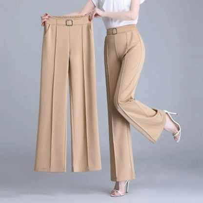 LeRoxy | Couture Luchtige Ice Silk Cropped Broek | Stijlvol en Comfortabel voor de Zomer