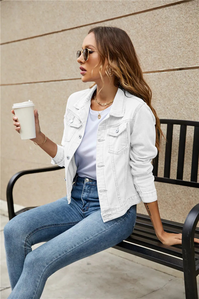 LeRoxy | Stijlvol en tijdloos | het perfecte Kort Denim Jasje voor elke gelegenheid