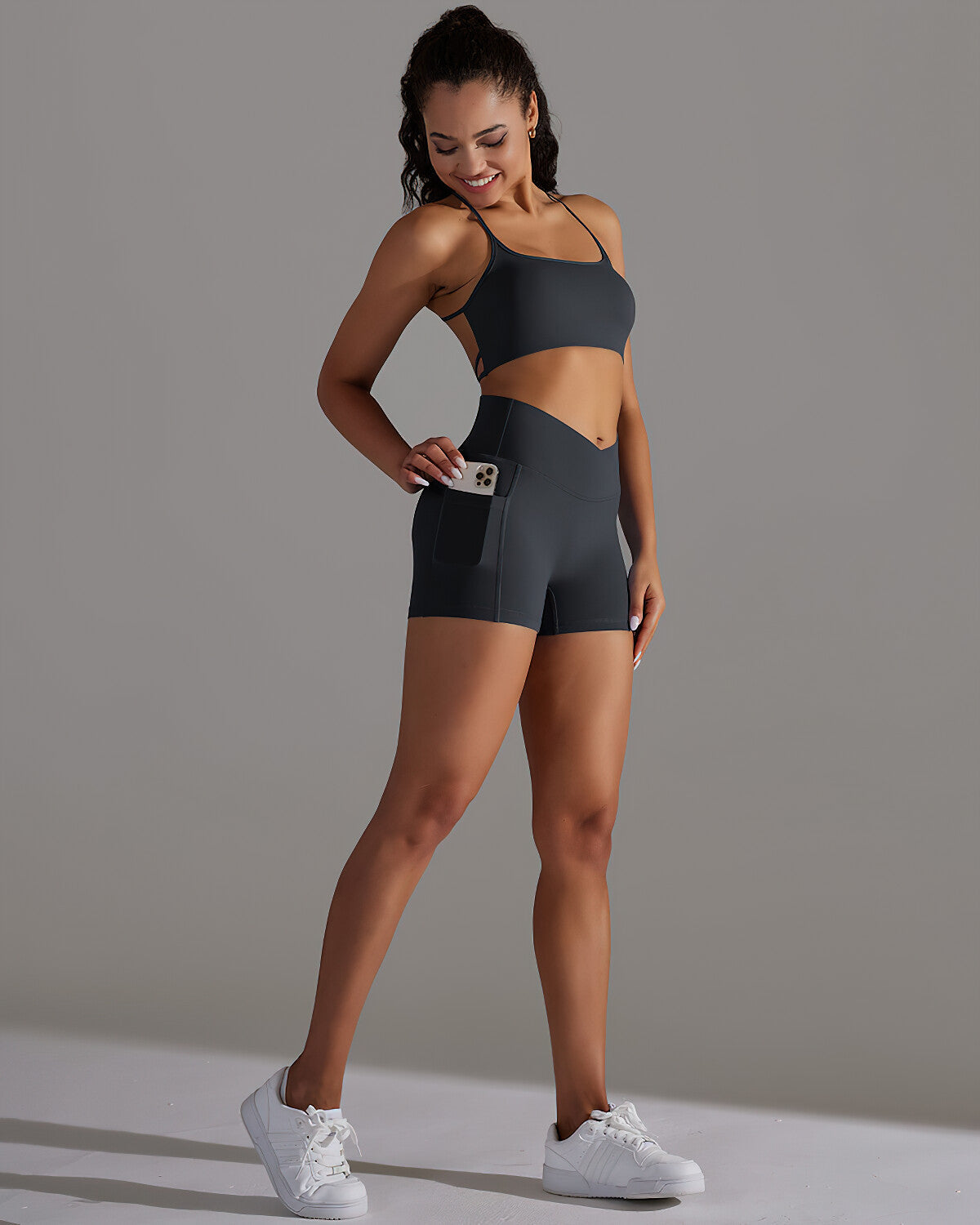 LeRoxy | Zwart | Comfortabele en Stijlvolle Sport Shorts