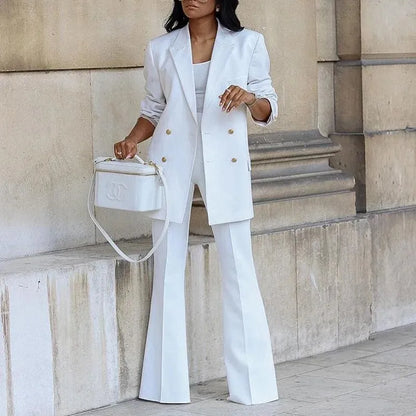 LeRoxy | Damesblazer met Dubbele Knopen | Elegante Getailleerde Pasvorm